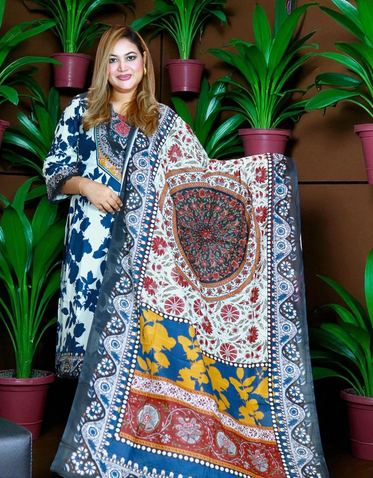 PAKISTANI INSPIRED MALHAR LAWN CODE 41 (1)(1)