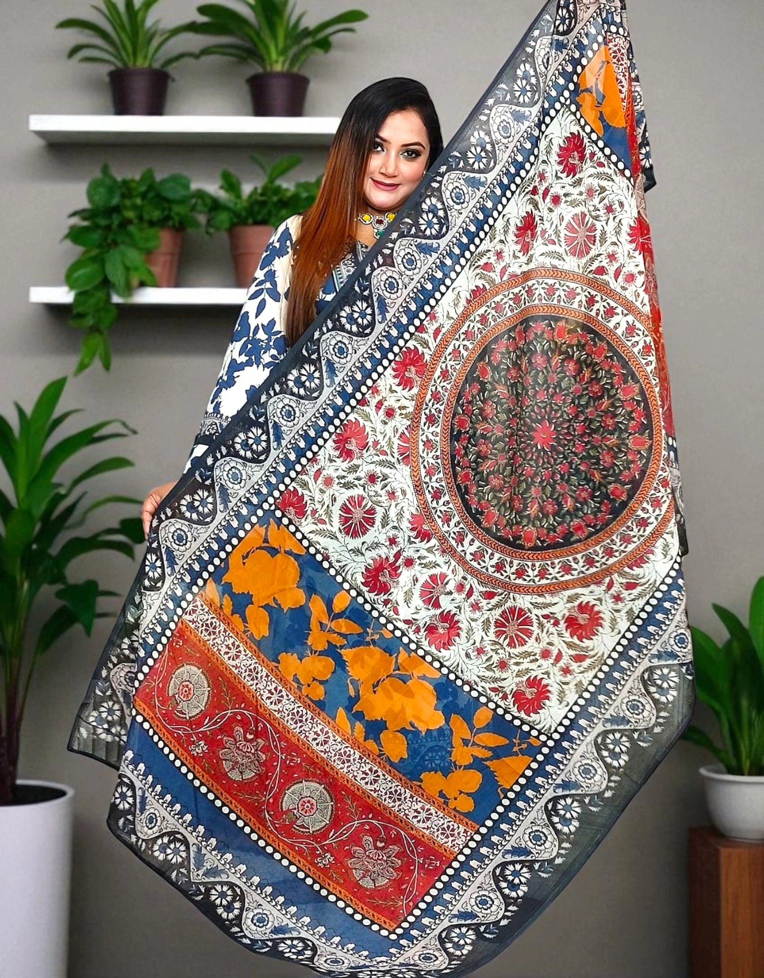 PAKISTANI INSPIRED MALHAR LAWN CODE 41 (6)