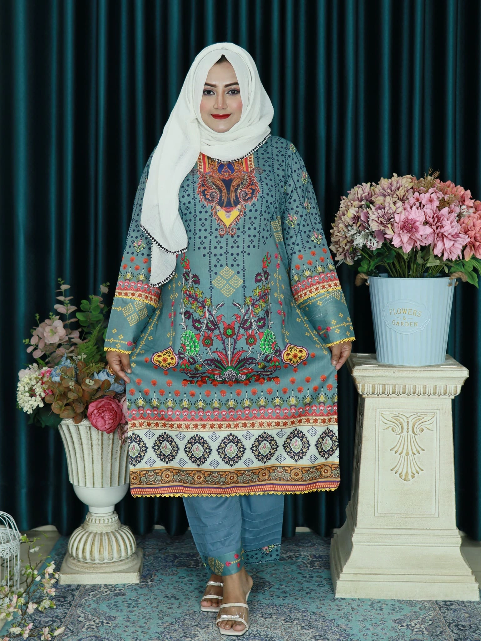 SWISS PURE COTTON LAWN 1001 ASH ELEGENT (1)