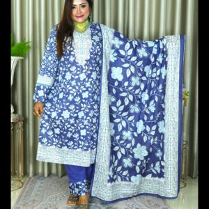 ELEGENT MALHAR LAWN CODE 171 BLUE