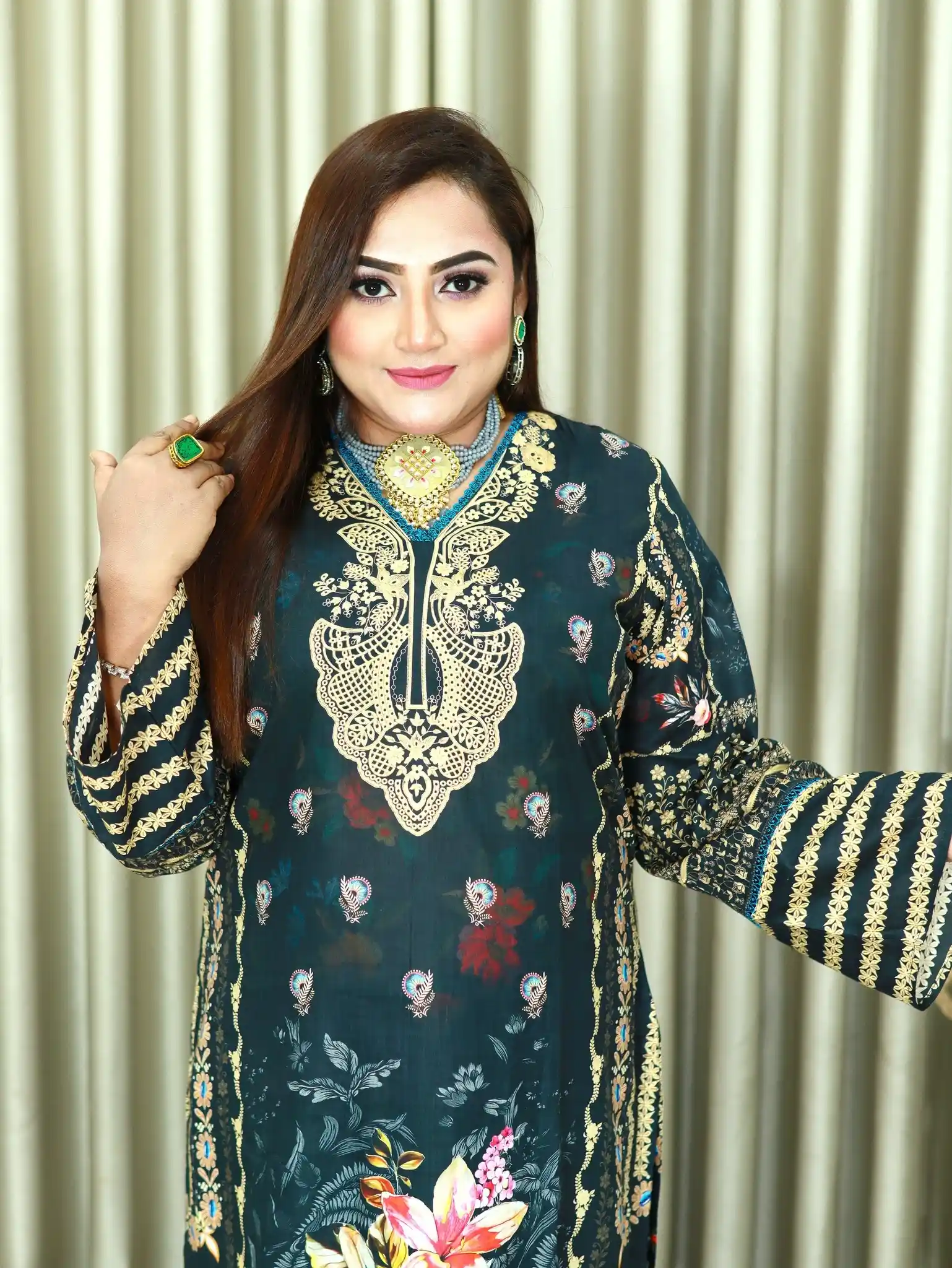 SWISS LAWN ELEGENT CODE 1409 BLACK COLOR (2)