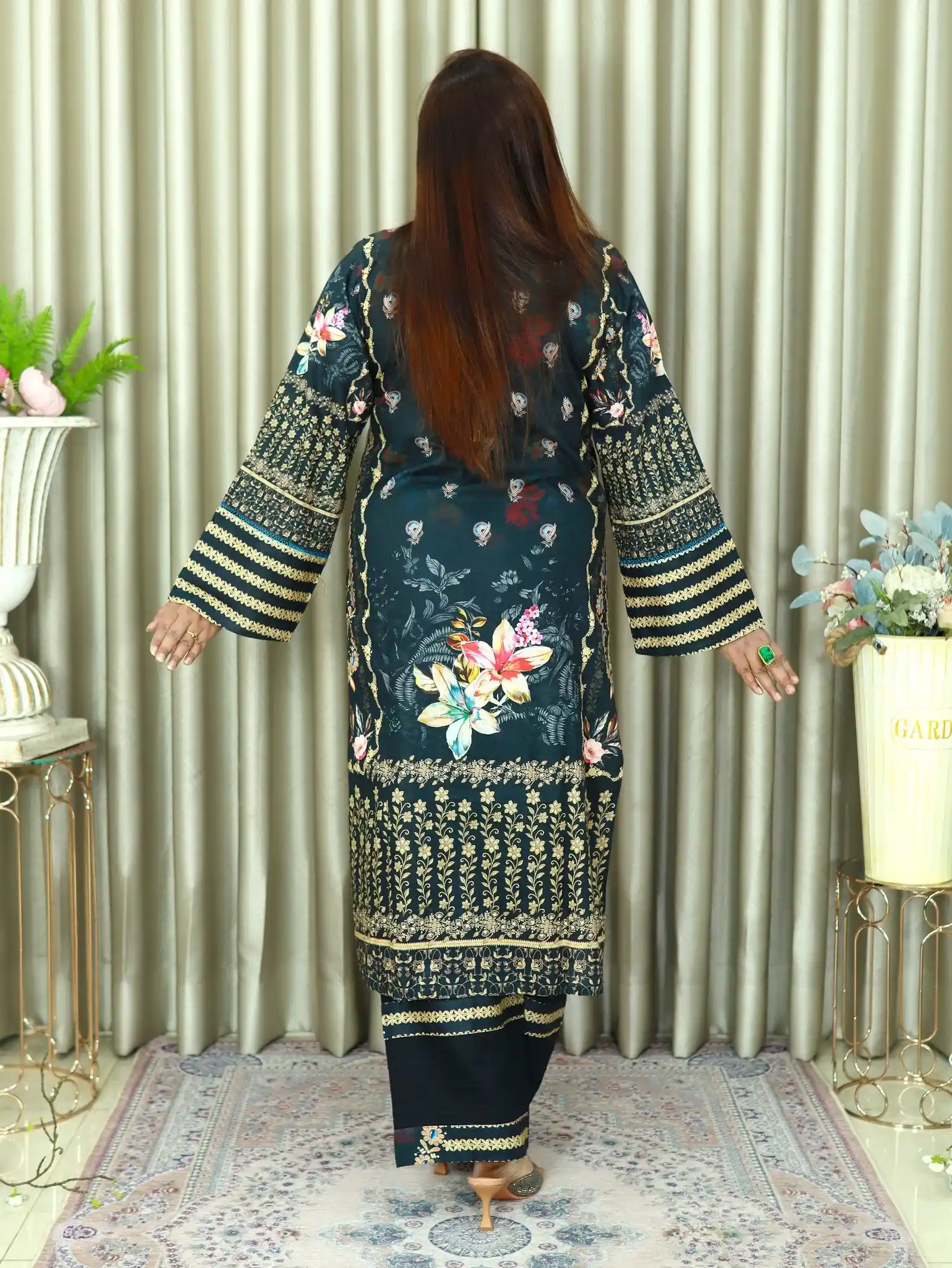SWISS LAWN ELEGENT CODE 1409 BLACK COLOR (4)