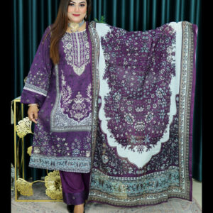 আনরেডি SWISS LAWN ELEGENT CODE 1429 PURPLE COLOR