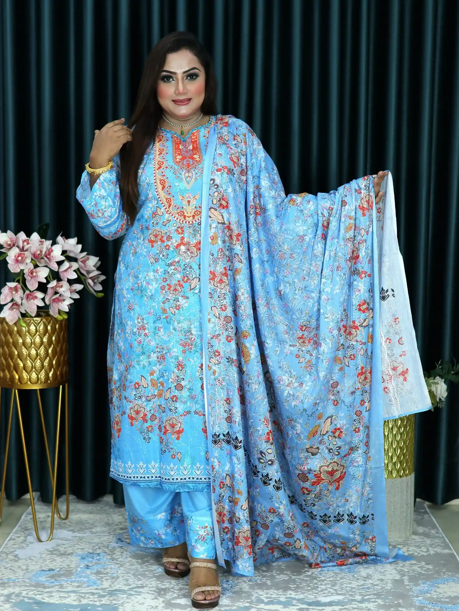 আনরেডি VIP ELEGENT CODE 121 LIGHT BLUE COLOR (7)