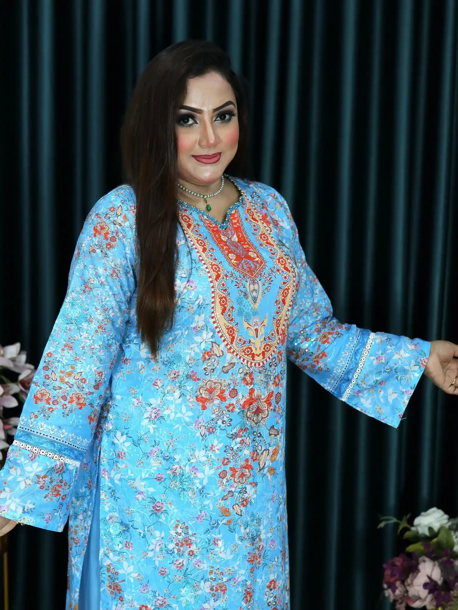 আনরেডি VIP ELEGENT CODE 121 LIGHT BLUE COLOR (9)