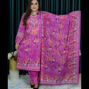 আনরেডি SWISS LAWN ELEGENT CODE 1431 MAGENTA COLOR