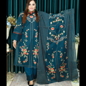 আনরেডি ELEGENT SWISS LAWN CODE 1439 DEEP BLUE COLOR
