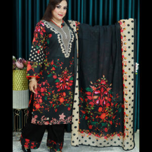 আনরেডি SWISS LAWN ELEGENT CODE 1435 BLACK COLOR